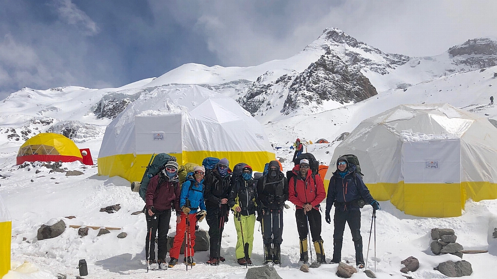 November 2018 team in base camp
