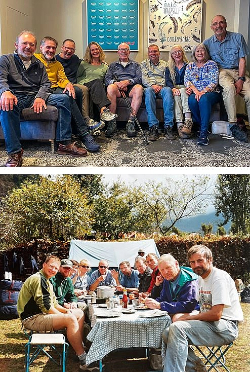 25 year reunion for Mera Peak team