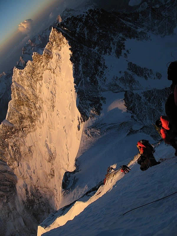 Summit morning on Everest, 2010 expedition