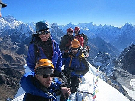 Summit of Kyajo Ri 3 November 2012