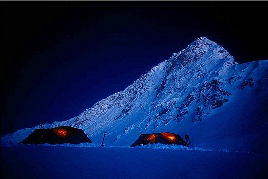 Night time at camp 2